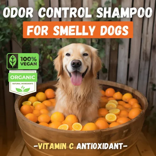 Miniatura 2 de Kelebs Champú para perros malolientes Barra de champú desodorizante natural para perros con aceites esenciales cítricos Ecológico Cero