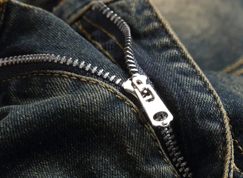 Miniatura 5 de Pantalones de mezclilla lavados para hombre con corte ajustado y elástico de moda Hip Hop