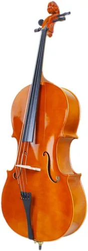 Miniatura 2 de Kit de violonchelo de tamaño completo, instrumento acústico para violonchelo para adultos, estudiantes, principiantes, juego completo de violonchelo