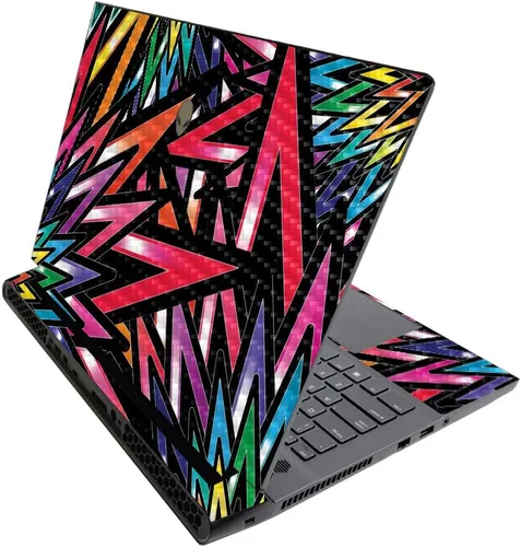 Miniatura 710 de MightySkins - Skin brillante con purpurina para Alienware M17 R3 (2020) y M17 R4 (2021) - Diversión de los años 90 Acabado duradero con purpurina