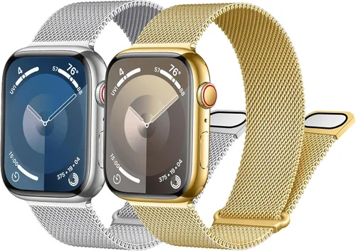 Miniatura 20 de Correa milanesa para Apple Watch Band de 1.575 pulgadas, 1.732 pulgadas, 1.614 pulgadas, 1.772 pulgadas, 1.654 pulgadas, 1.614 pulgadas, 1.614