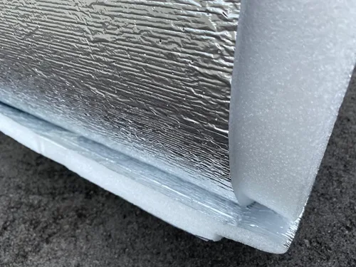 Miniatura 5 de SmartSHIELD - Rollo de aislamiento reflectante de 8 mm, 48" x 25 pies, barrera radiante con núcleo de espuma, panel de aislamiento térmico