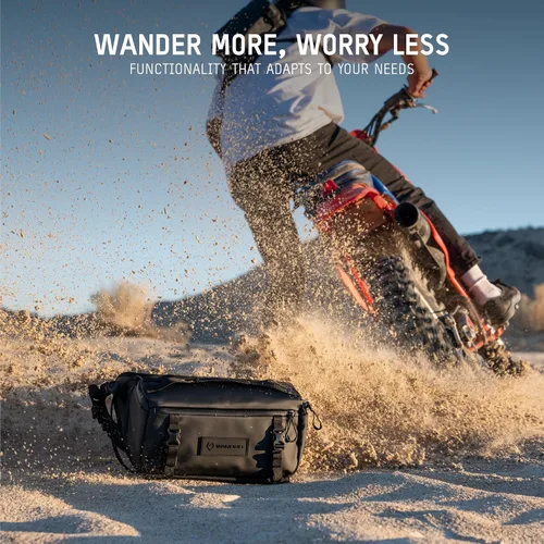 Miniatura 10 de WANDRD ROGUE V1 9L Sling: bandolera compacta para cámara y bolsa cruzada con acceso rápido, transporte de 3 vías, bolsa ligera ideal para viajes