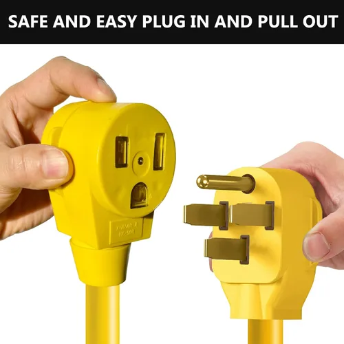Miniatura 5 de Cable adaptador de soldador, NEMA 14-50P macho a 6-50R hembra, enchufe RV 50 Amp 4 clavijas a 3 clavijas adaptador de enchufe soldador, adaptador