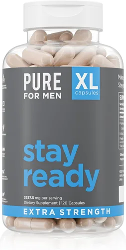Miniatura 9 de Pure for Men Suplemento de Fibra Vegano Original Cleanliness Stay Ready Ayuda a Promover la Regularidad Digestiva Cáscara de Psyllium, Aloe