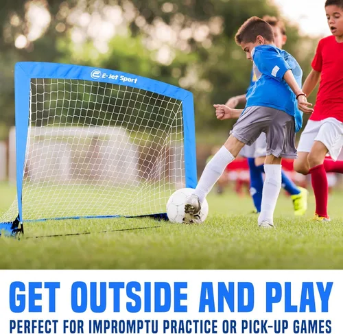 Miniatura 4 de Red de fútbol para porterías de fútbol, porterías de fútbol emergentes para niños para práctica y entrenamiento en el patio trasero, portátil