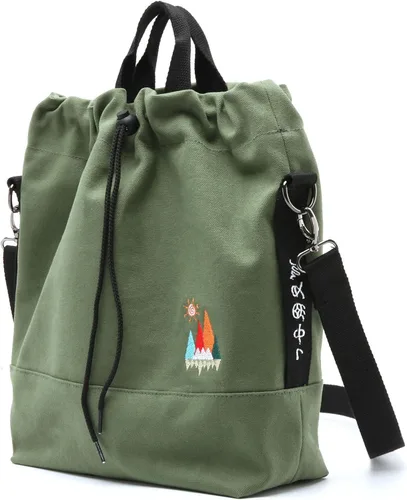 Miniatura 14 de Bolso de mano de lona para mujer, bolso de hombro informal, bolso de trabajo, bolso cruzado con bordado de sol