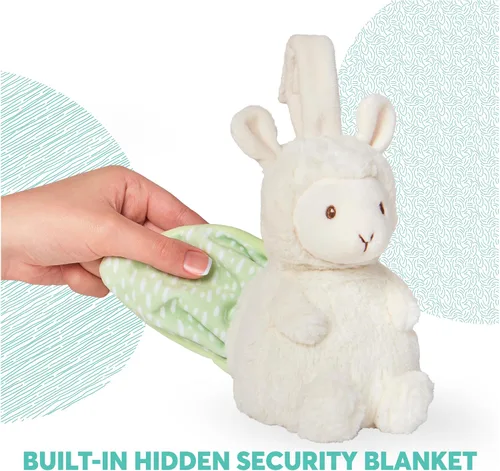 Miniatura 3 de GUND Baby Lil' Luvs Tuck-Away Lovey, Liam Llama, juguete de peluche ultrasuave con manta de bebé integrada para bebés y recién nacidos