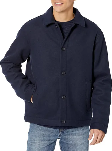 Miniatura 8 de Amazon Essentials Chaqueta bomber de mezcla de lana para hombre (disponible en tallas grandes y altas)