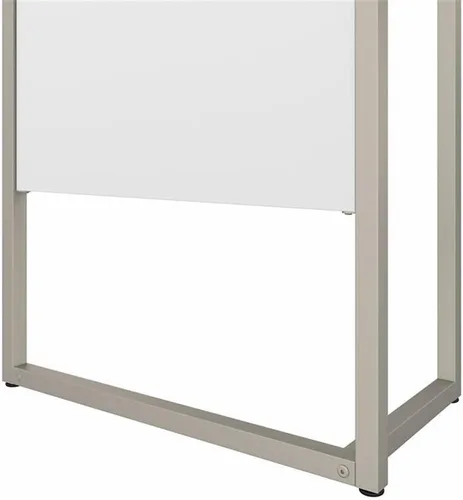 Miniatura 8 de Bush Business Furniture Hybrid 42 W x 24D Escritorio Return/Bridge en blanco