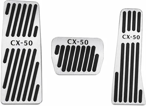 Miniatura 57 de Accesorios interiores personalizados para Nissan Sentra 2020 2021 2022, cubiertas de pedal de acelerador de gas de aleación de aluminio, Rojo