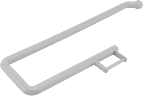 Housoutil 1 soporte para rollo de papel higiénico mate funcional sobre el tanque, estante de papel para baño, sin perforaciones, elegante soporte