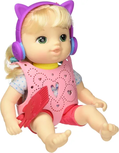 Baby Alive Littles, Carry 'n Go Squad, Little Chloe Blonde Hair Doll, porta muñecas, accesorios, juguete para niños a partir de 3 años