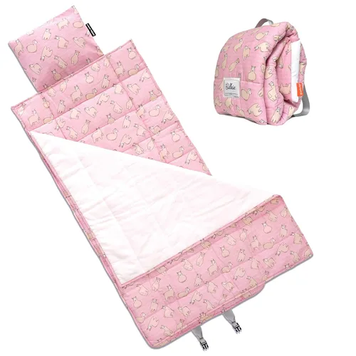 Miniatura 8 de Bulkie - Tapete para siesta para niños, para guardería y preescolar, se pliega para llevar en la espalda, osos