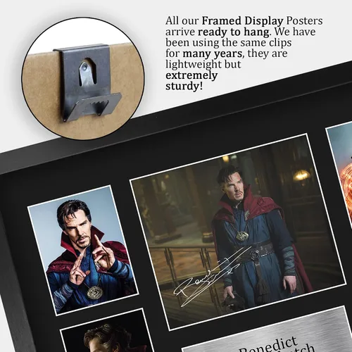 Miniatura 5 de HWC Trading Benedict Cumberbatch Doctor Strange - Imagen impresa de 16 x 12 pulgadas (A3) para regalos impresos con autógrafo para fanáticos