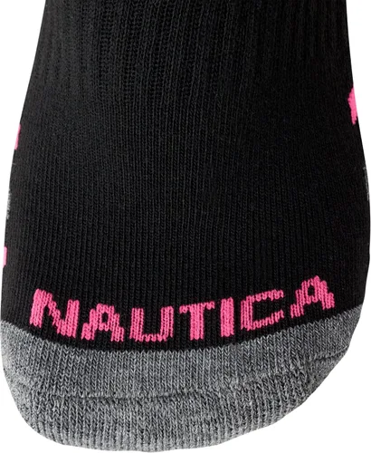 Miniatura 6 de Nautica Calcetines para mujer - Calcetines deportivos de corte de cuarto (6 unidades)