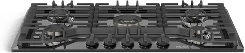 Miniatura 9 de GASLAND Placa de cocina a gas de 30 pulgadas, color negro, estufa de propano de 5 quemadores, placas de gas integradas convertibles a NG/LPG