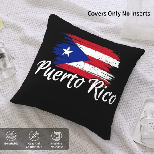 Miniatura 6 de ASYG Funda de cojín de Puerto Rico de 18 x 18 pulgadas, diseño de doble cara Puerto Rico 05