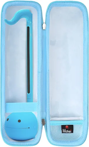 Mchoi Estuche de transporte rígido para Otamatone, instrumento musical electrónico japonés portátil sintetizador de personaje por Cube/Maywa Denki,