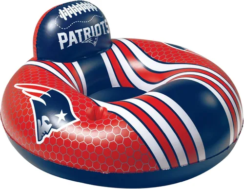Miniatura 11 de BigMouth 42” Inflatable Pool Floats Officially Licensed NFL Fan Gear Merchandise Back Support Inner Tube for Adults and Teens