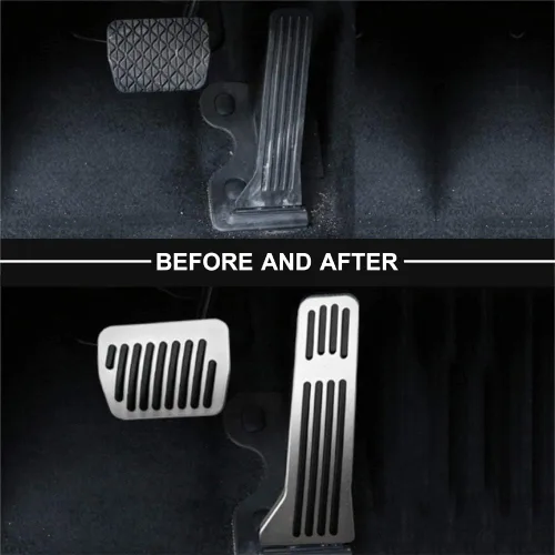 Miniatura 2 de Kit de almohadillas de pedal de rendimiento antideslizante compatible con Mazda 2 3 6 CX3 CX5 CX9, cubiertas de pedal de freno y acelerador de gas