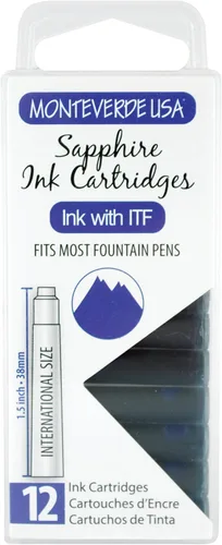 Miniatura 18 de Monteverde Cartucho de tinta (tamaño estándar), amatista