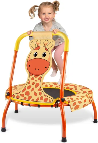 Yeeeasy Trampolín para bebés – Mini trampolines para niños de 1 año más regalos de juguete de guardería, regalos para bebés para niños y niñas,