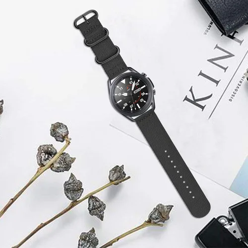 Miniatura 5 de Fintie - Correas deportiva de nailon suave de 0.87 pulgadas compatibles con Samsung Galaxy Watch 3 de 1.77 pulgadas, Galaxy Watch 1.81 pulgadas