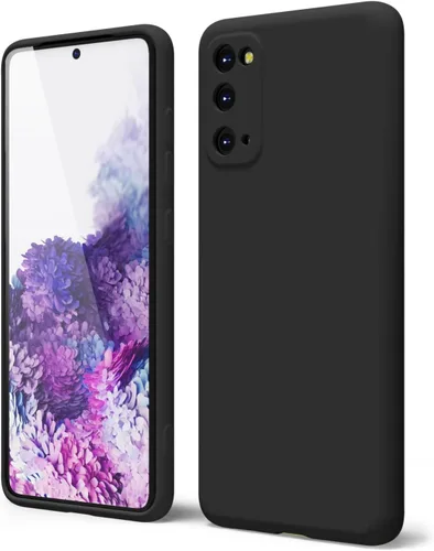 Miniatura 126 de oakxco Funda para teléfono Samsung Galaxy S21 Ultra con agarre de silicona líquida, bonita funda delgada y delgada de goma suave de TPU lisa