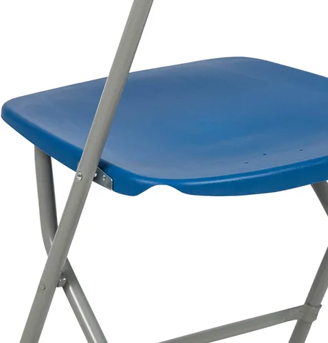 Miniatura 9 de Flash Furniture Hercules Series - Sillas plegables de plástico para fiestas y bodas, asientos apilables para eventos comerciales, juego de 10