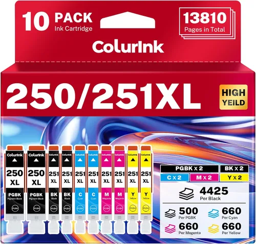 Miniatura 8 de Maxify PGI-1200XL PGI-1200 XL 1200XL Smart Ink para impresoras a color MB 2720 MB2320 MB2020 MB2120 MB2350 MB2050 MB2030 (100) Paquetes 4K2 C2M2Y)