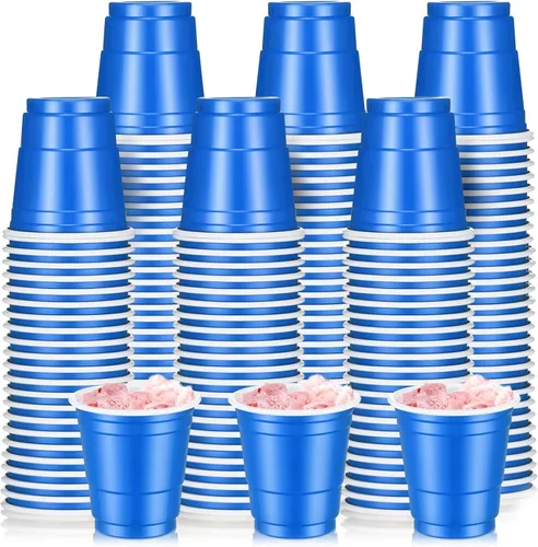 Miniatura 12 de Layhit Paquete de 200 vasos de chupito de plástico de 2 onzas, vasos desechables, vasos de boda, fiesta de cumpleaños, suministros para servir
