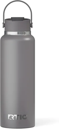 Miniatura 32 de RTIC - Botella de agua Outback de 32 oz (1 L), con revestimiento de cerámica, aislada, de acero inoxidable, doble pared con aislamiento al vacío