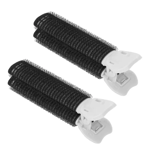 Miniatura 9 de ZASCHMOY - 2 rodillos de volumen para el cabello, clip para rizador, pinzas de raíz de cabello voluminizadoras, herramienta de peinado para mujeres