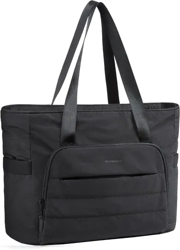 Miniatura 11 de BAGSMART Bolsa de mano para mujer, bolsa de mano con cremallera, bolsa de trabajo con compartimentos, bolsa de hombro para enfermera, para viajes