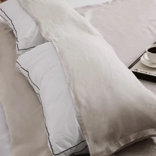 Miniatura 4 de S VICTORY SYMBOL Sábana de cama portátil 100% lino, forro de saco de dormir para hotel y viajes, saco de dormir para adultos, ultra ligero