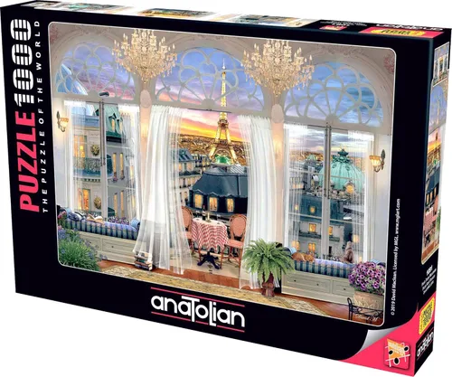 Miniatura 5 de Anatolian Puzzle - Café des Paris, Rompecabezas de 1000 piezas, 1134