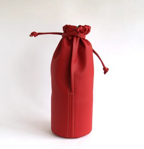 Miniatura 2 de Soporte grande para brochas de maquillaje, bolsa de maquillaje roja, organizador de brochas de maquillaje hecho a mano, bolsa de cosméticos, bolsa