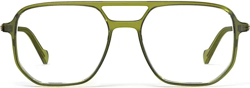 Miniatura 12 de VISOONE TR90 Blue Light Blocking Glasses Women Men Octagon Aviator Anti Eyestrain Lightweight Metal Temple Marion Gris