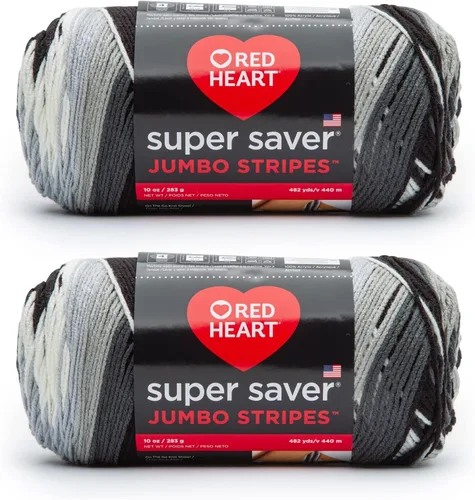 Miniatura 50 de Red Heart Super Saver Jumbo Ovillo de lana, Amatista