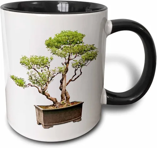 Miniatura 12 de 3dRose Penjing Bonsai 11oz Two-Tone Blue Mug Azul