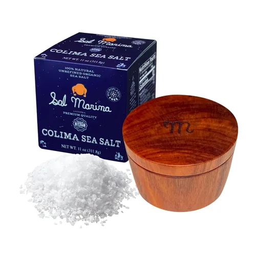 Miniatura 18 de SAL MARINA - Recipiente de cerámica de 12 onzas, para sal o especias, decoración de cocina, tarros de cerámica hechos a mano con tapas de sellado