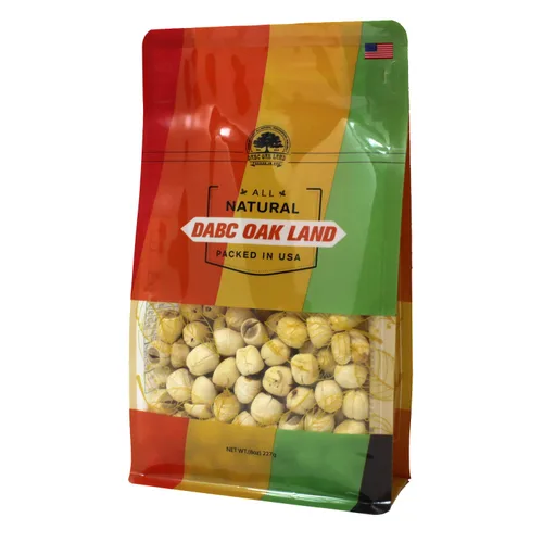 Miniatura 3 de DOL - Semillas de loto secas naturales empaquetadas en Estados Unidos, 8 onzas, 100% naturales, semillas de loto blanco secas Lian ZI, ricas