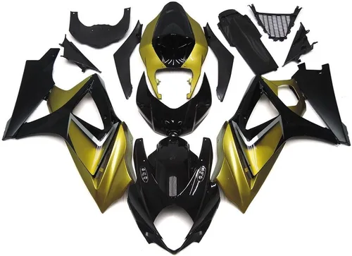Miniatura 15 de Kit de carenado negro púrpura para 2007 2008 Suzuki K7 GSXR1000 07 08 GSX-R1000 Carrocería ABS plástico cuerpo marco conjunto