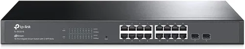 Miniatura 6 de TP-Link TL-SG2008 V3 8 puertos Gigabit Smart Managed Switch Omada SDN Integrado IPv6 Enrutamiento estático L2/L3/L4 QoS, IGMP y agregación