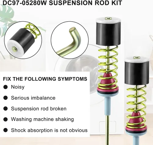 Miniatura 3 de WA50R5200AW/US WA50R5400AV/US WA50T5300AC/US WA45N3050AW/A4 WA45T3200AW/A4 Varillas de suspensión compatibles con varillas de suspensión Sam-sung