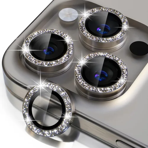 Miniatura 59 de Misea Compatible con iPhone 17 Pro/iPhone 17 Pro Max Protector de Lente de Cámara Brillante, Vidrio Templado 9H Cubierta de Cámara Protector