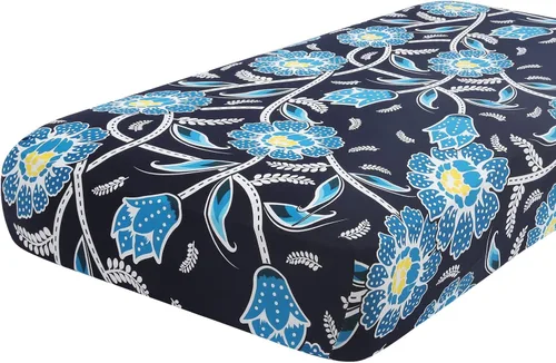 Miniatura 124 de hyha Fundas de cojín estampadas para sofá al aire libre, fundas florales lavables para muebles de patio, exteriores, funda de repuesto para asiento
