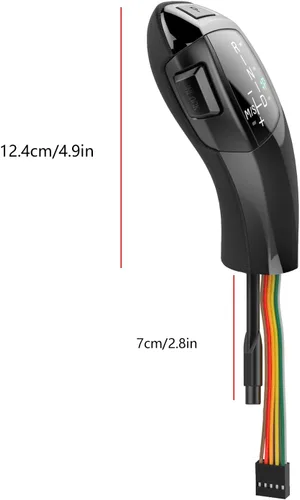 Miniatura 6 de Kit de actualización automático LED para palanca de cambios LHD para accesorios de automóvil BMW E90 E91 E93 E81 E82 E84 E87 E88 E89 de carbono