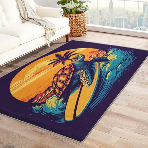 Miniatura 8 de Alfombras de peces para habitación de niños, alfombra de pescado y decoración del hogar, alfombra de 2 x 3 pies, alfombras subacuáticas
